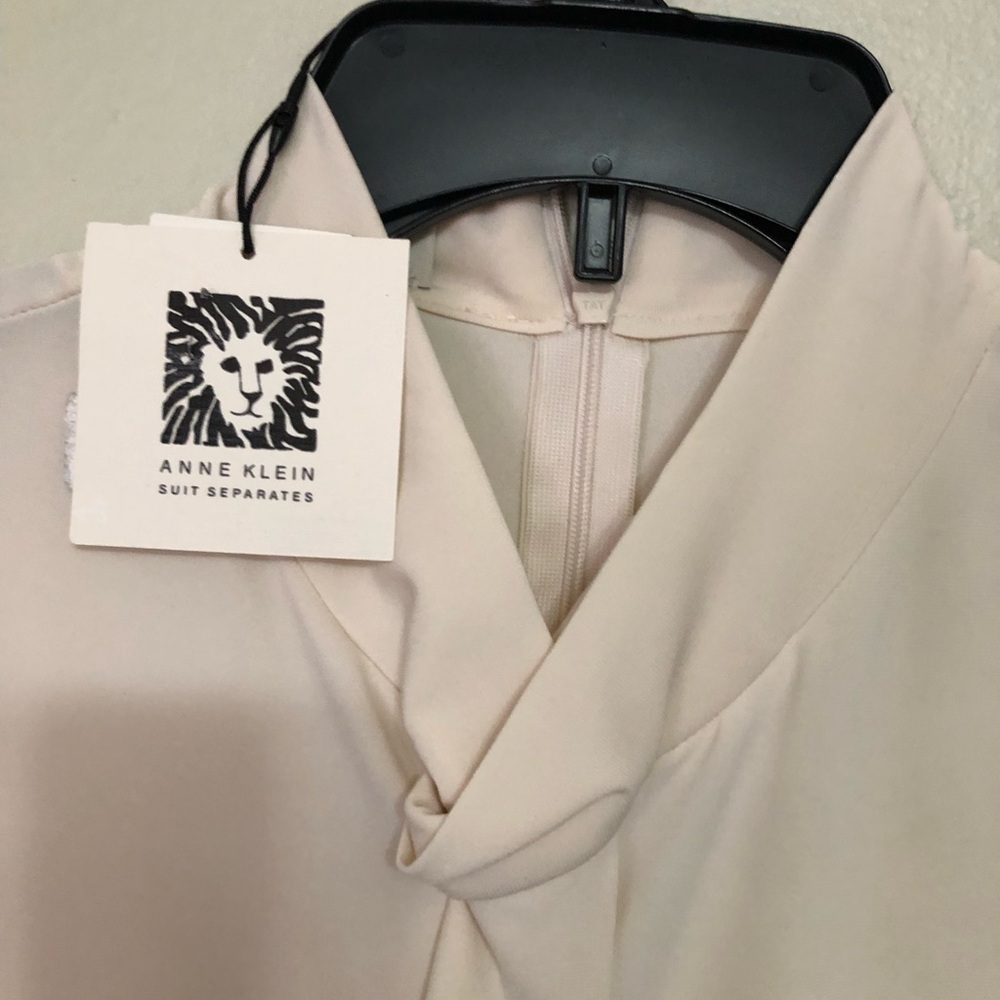 Anne Klein Soft Cream Top
